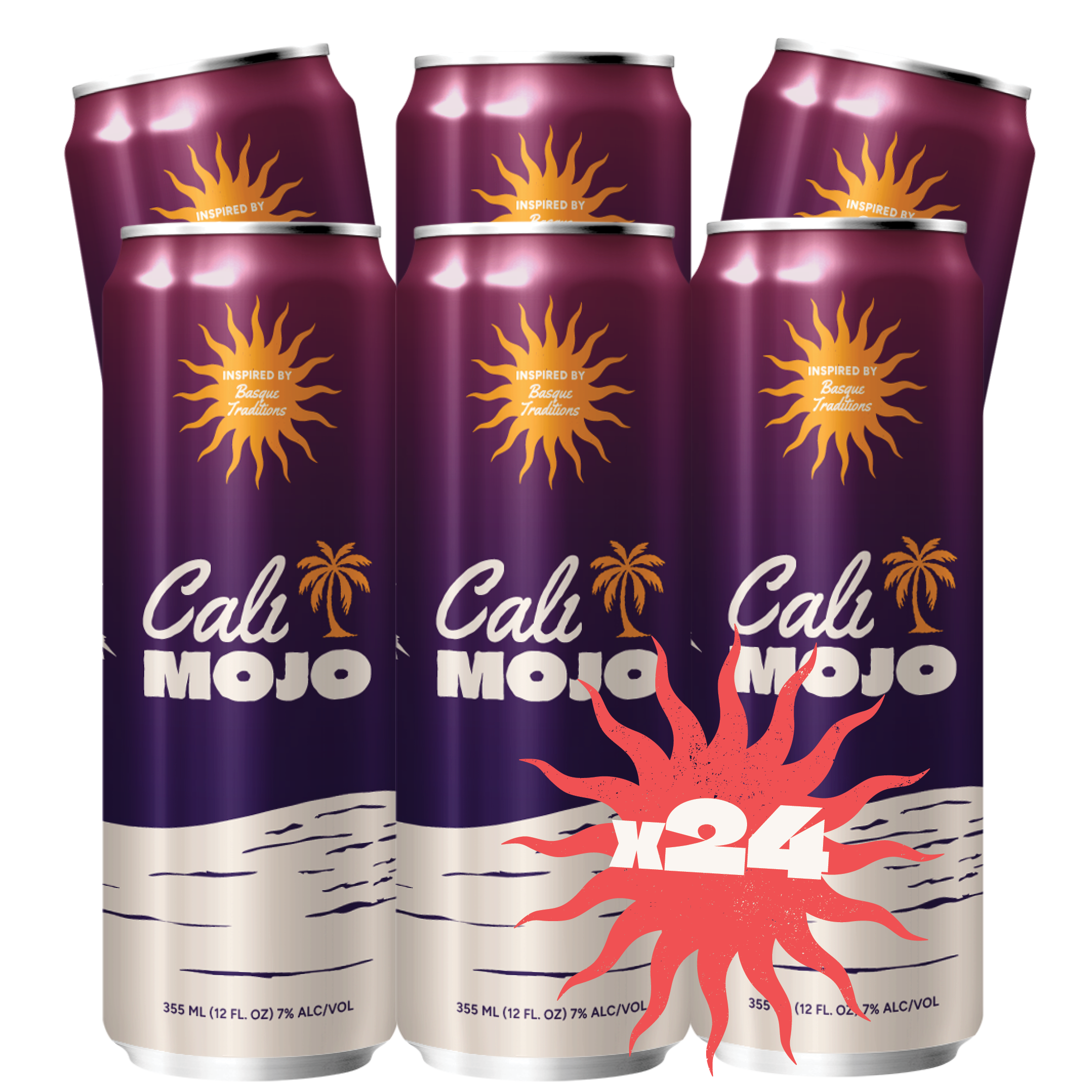 Cali Mojo 24-Can Flat