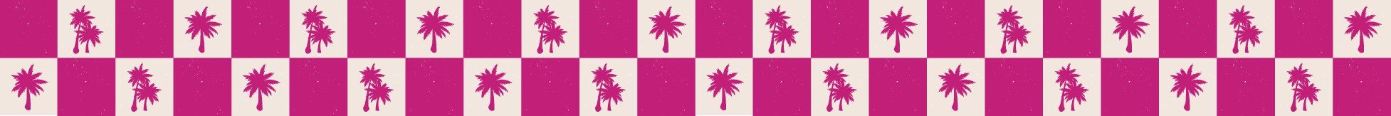 Cali Mojo Website  Graphics Magenta Checker Banner